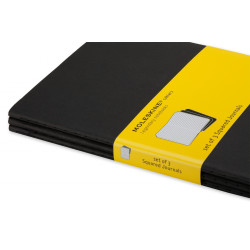 Блокнот Moleskine Cahier 3шт ручка