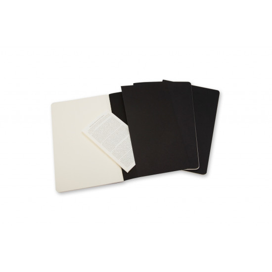 Блокноты Moleskine Cahier набор 3шт