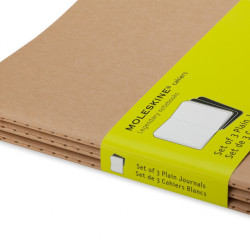 Блокнот Moleskine Cahier набор 3шт с линиями
