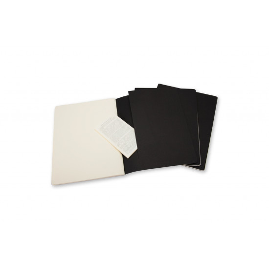 Блокнот Moleskine "Cahier", Black, Отрывные страницы
