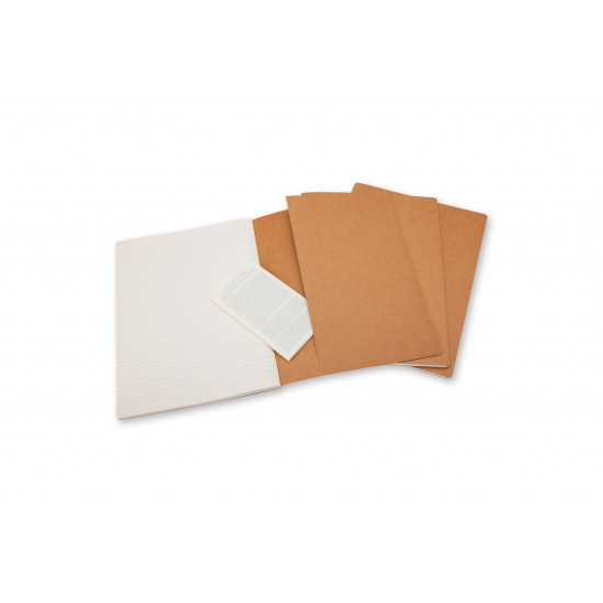 Блокнот Moleskine Cahier Линованный 3шт