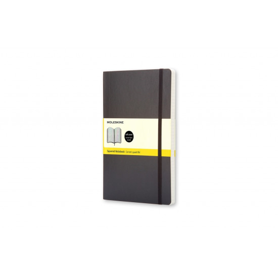 Блокнот Moleskine Pocket Рулированный Черный