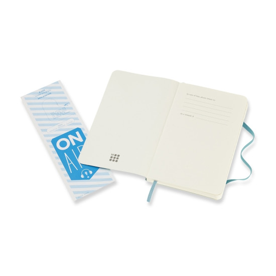 Записная книжка Moleskine "Classic Lined", Blue, Плоское раскрытие