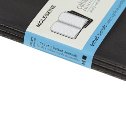 Блокноты Moleskine Cahier точечные 3шт