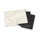 Блокноты Moleskine Cahier точечные 3шт