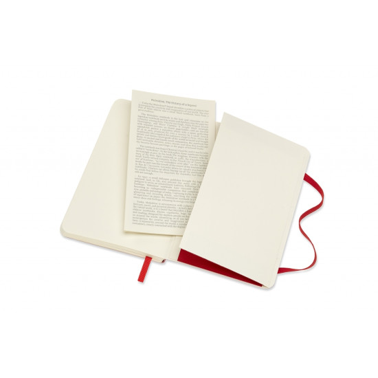 Блокнот Moleskine Classic Красный в линейку