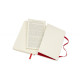 Блокнот Moleskine Classic Красный в линейку