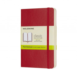 Блокнот Moleskine Classic Красный в линейку