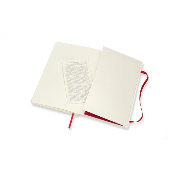Блокнот Moleskine Classic мягкая обложка красный линованный