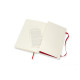 Блокнот Moleskine Classic мягкая обложка красный линованный