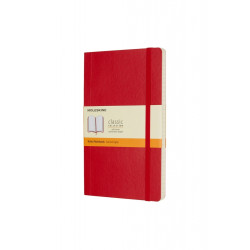 Блокнот Moleskine Classic мягкая обложка красный линованный