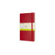 Блокнот Moleskine Classic Красный в линейку