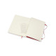 Блокнот Moleskine "Classic", Red, Раскрытие 180°