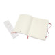Блокнот Moleskine "Classic Soft Cover", Red, Раскрытие на 180°