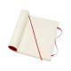 Блокнот Moleskine "Classic Soft Cover", Red, Раскрытие на 180°
