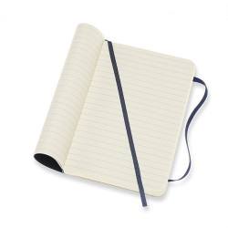 Блокнот Moleskine Classic 9x14см линованный синяя обложка