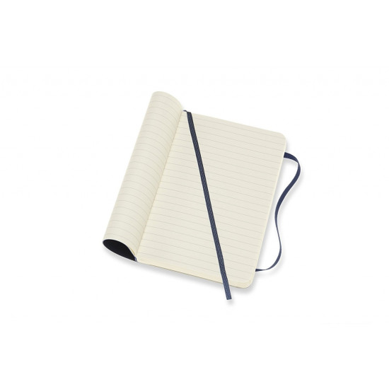 Блокнот Moleskine Classic 9x14см линованный синяя обложка