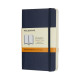 Блокнот Moleskine Classic 9x14см линованный синяя обложка