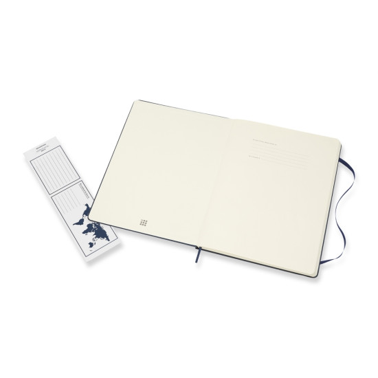 Блокнот Moleskine Classic Твердая обложка синий 19x25см