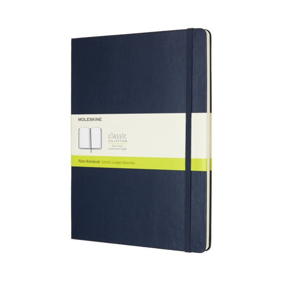 Блокнот Moleskine Classic Твердая обложка синий 19x25см