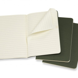 Блокнот Moleskine Cahier 9x14см 3шт
