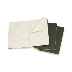 Блокнот Moleskine Cahier 9x14см 3шт