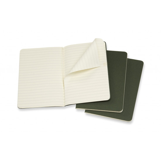 Блокнот Moleskine Cahier 9x14см 3шт