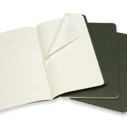 Блокноты Moleskine Cahier Линованные 3шт