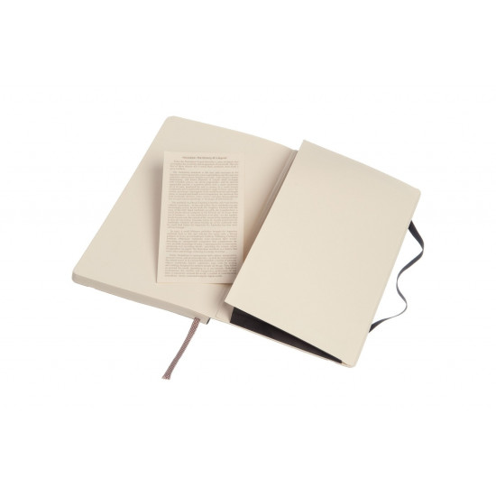 Блокнот Moleskine "Classic", Black, Плоское открывание на 180°