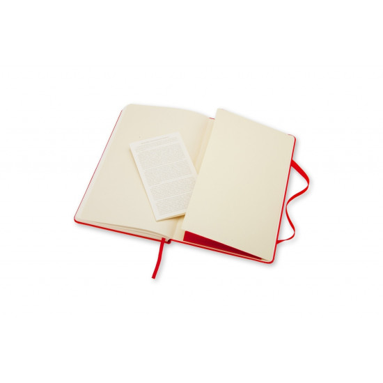 Блокнот Moleskine "Classic", Red, Эластичная застежка