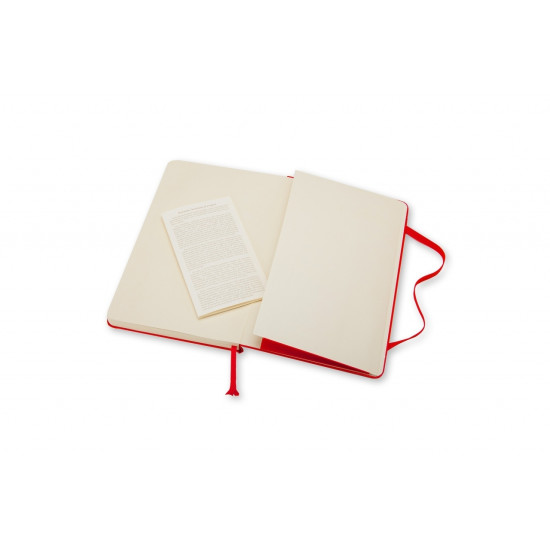 Блокнот Moleskine Classic Красный твердый переплет