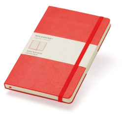 Блокнот Moleskine Classic Красный твердый переплет