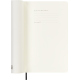 Ежедневник Moleskine 18 месяцев 2025/26 черный мягкая обложка