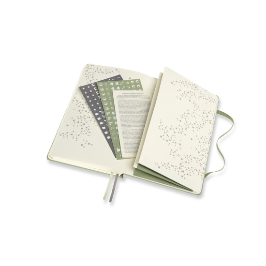 Дневник Moleskine Wellness 400 страниц FSC