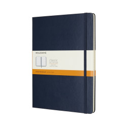 Блокнот Moleskine Классический Линованный Синий 19x25см