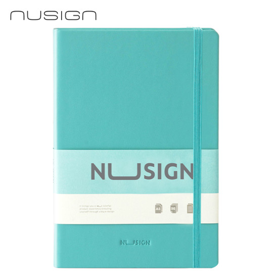 Блокнот Nusign Classic, Blue, с защитой от просачивания чернил