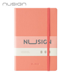 Блокнот Nusign Classic, Pink, с бумагой без просвечивания
