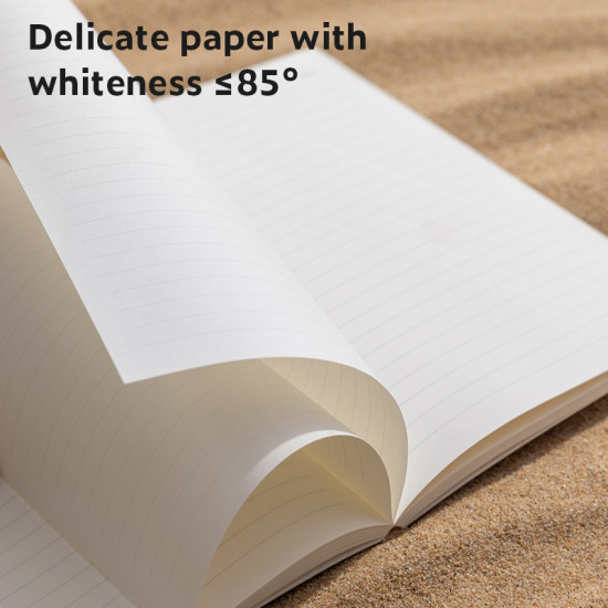 Блокнот Nusign NS601-C, White, Плоское раскрытие на 180°