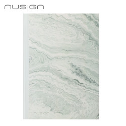 Блокнот Nusign NS601-C, Green, с плоским раскрытием на 180°