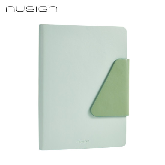 Блокнот Nusign ENS209, Green, Двойная сетка