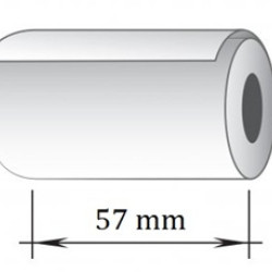 Термолента 57мм х 14м (36мм) х 12, (280 рул/ящ)