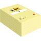 Līmlapiņas 3M Post-It 102x152mm, 100 lapiņas, rūtiņu, dzeltenas