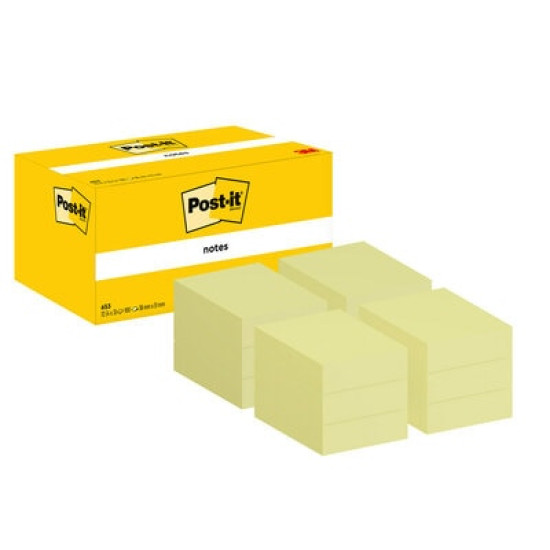 Стикеры 3M Post-it "Super Sticky", Yellow, Чистое удаление