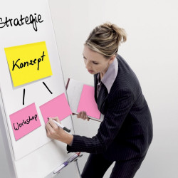 Клейкие листки Z 3М Post-it 152х101мм неоновых расцветок