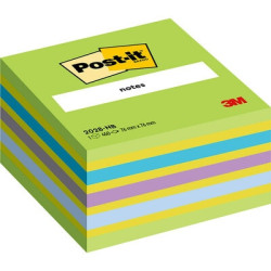 Līmlapiņu kubs POST-IT 450l 76x76 NEON zils-zaļš