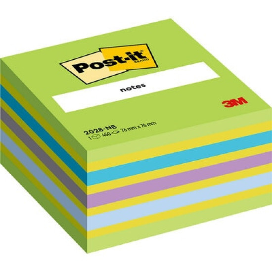 Стикеры Post-it "Super Sticky Neon", Neon Green & Blue, Высокая Емкость