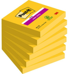 Стикеры 3M Post-it "Super Sticky", Yellow, Двойная клейкость