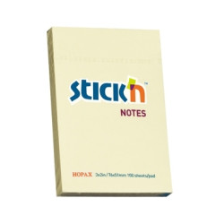 Клейкие листки Stick´N 21006 51x76мм желтые