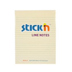 Стикеры StickN 21056 пастельно-желтые 50л
