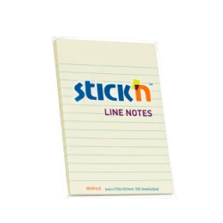 Стикеры Stick'N "21056", Pastel Yellow, Усиленная клейкость.